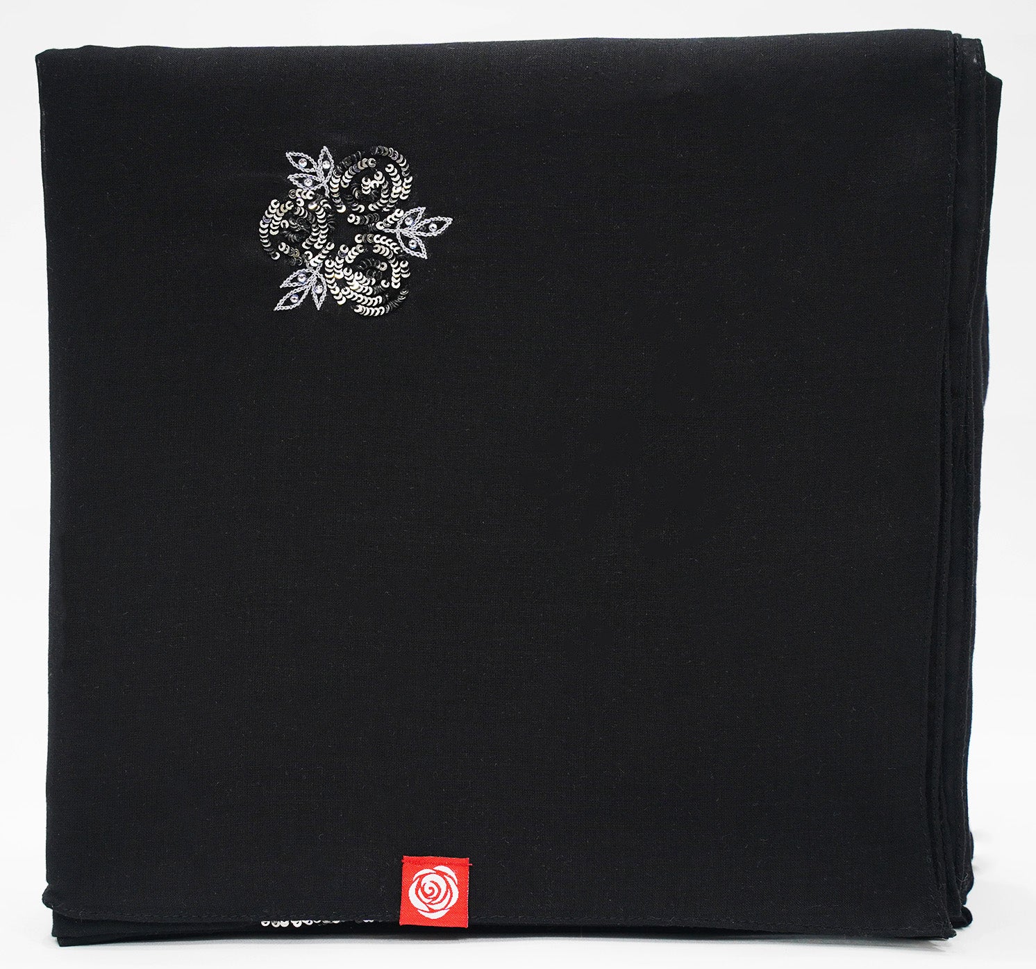 DK5-48 Scattered Beads Home Hijab — Light Olive