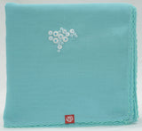 DK4-18 Scattered Beads Home Hijab — Blue