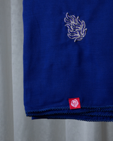 DK6-68 Scattered Beads Home Hijab — Indigo