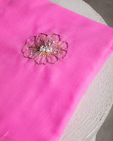 DK6-67 Scattered Beads Home Hijab — Pink