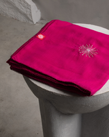 DK6-66 شيلة بيت منثرات عريضة - قطن ويل