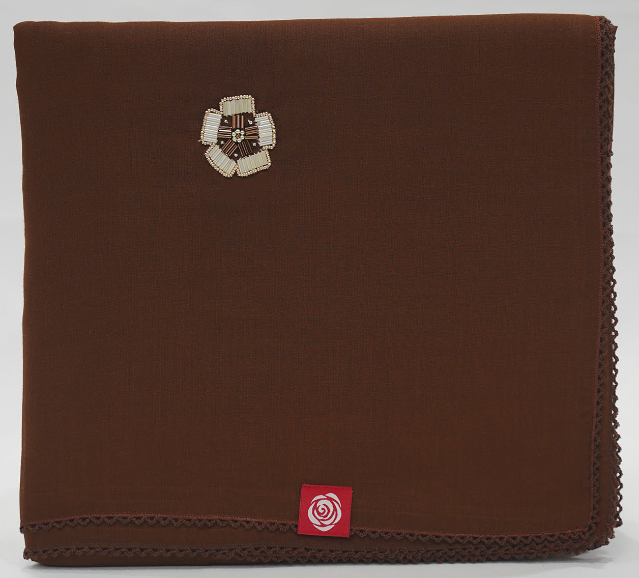 DK5-54 شيلة بيت منثرات عريضة - قطن ويل