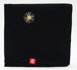 DK5-32 Scattered Beads Home Hijab — Blue