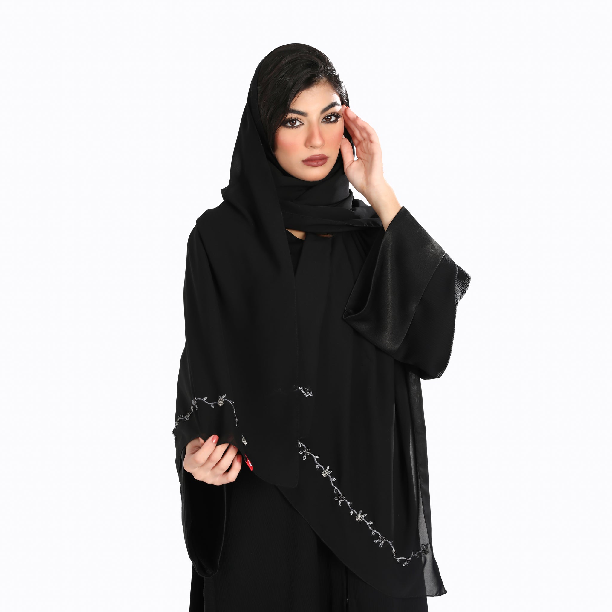 TE1-05 شيلة الزين سوداء للمناسبات