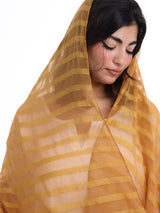 SR01_04 شيله مطرزة ذهبية عريضة