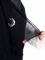 DK6-73 شيلة بيت منثرات بتصميم الهلال - قطن ويل