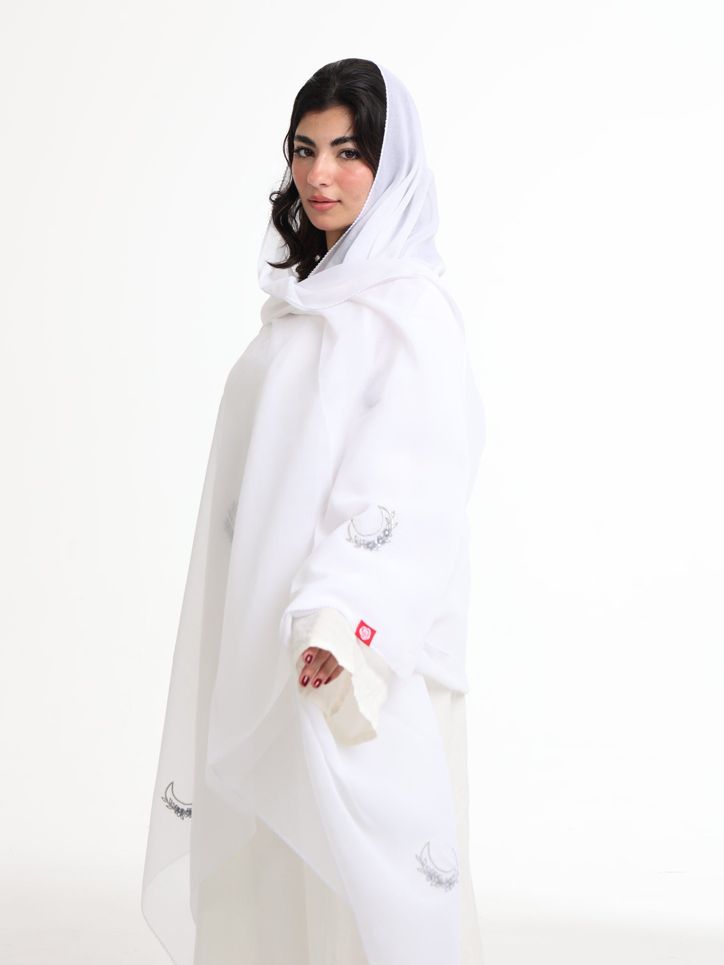 DK6-73 Scattered Beads Home Hijab