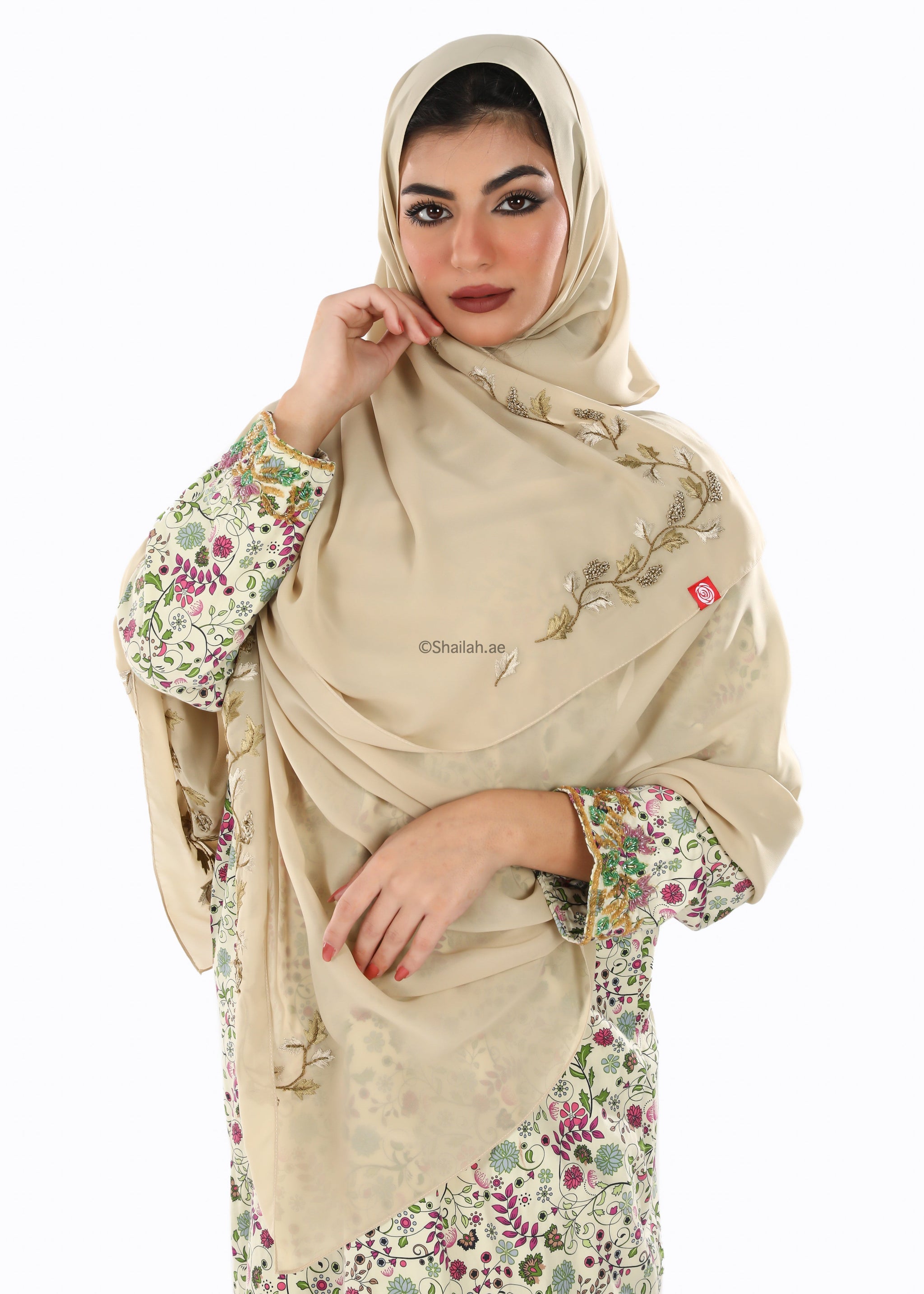 LF2-05 Al-Bahia Home Hijab — Green