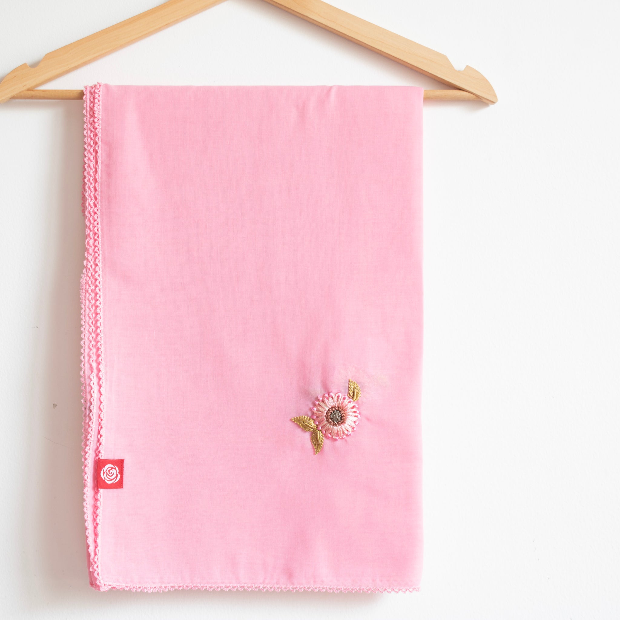 DK4-08 شيلة بيت منثرات عريضة - قطن ويل