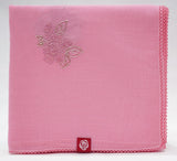 DK5-37 Scattered Beads Home Hijab — Pink