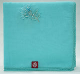 DK5-47 Scattered Beads Home Hijab — Blue