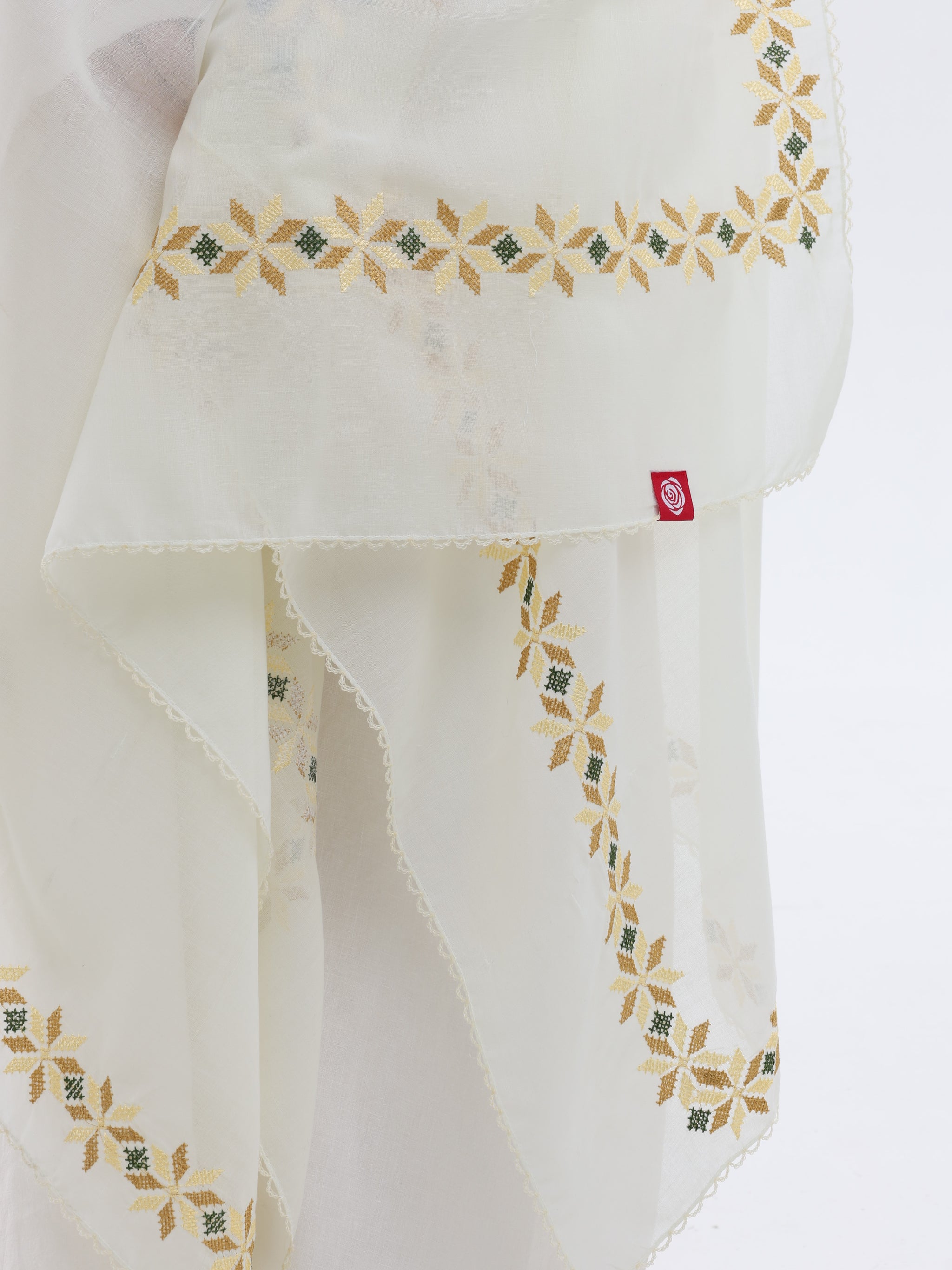 RB1-05 Jouri Rose Embroidered Home Hijab