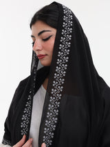 UQ1-07 شيل بيت عريضة مطرزة