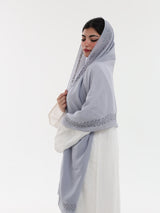 DL1-01 شيل بيت عريضة مطرزة