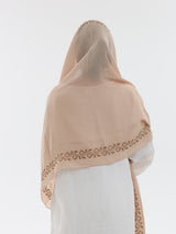 DL1-05 شيل بيت عريضة مطرزة