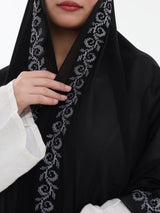 DL1-07 شيل بيت عريضة مطرزة