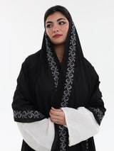 DL1-07 شيل بيت عريضة مطرزة