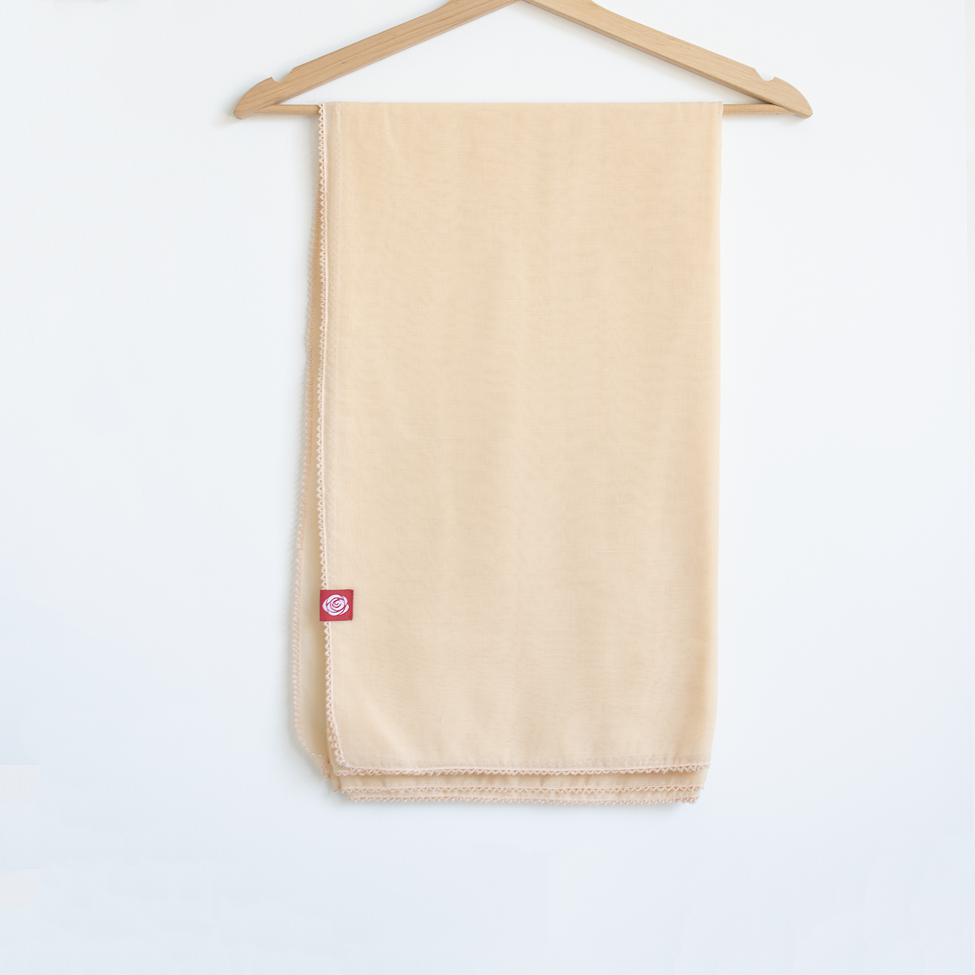 SD7-242 شيلة ساده قطن ويل عريضة