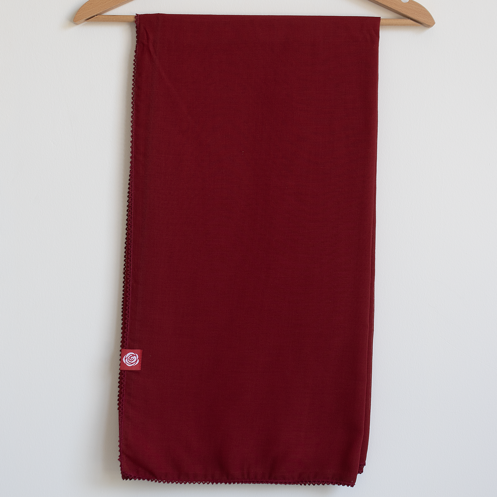 SD7-252 شيلة ساده قطن ويل عريضة