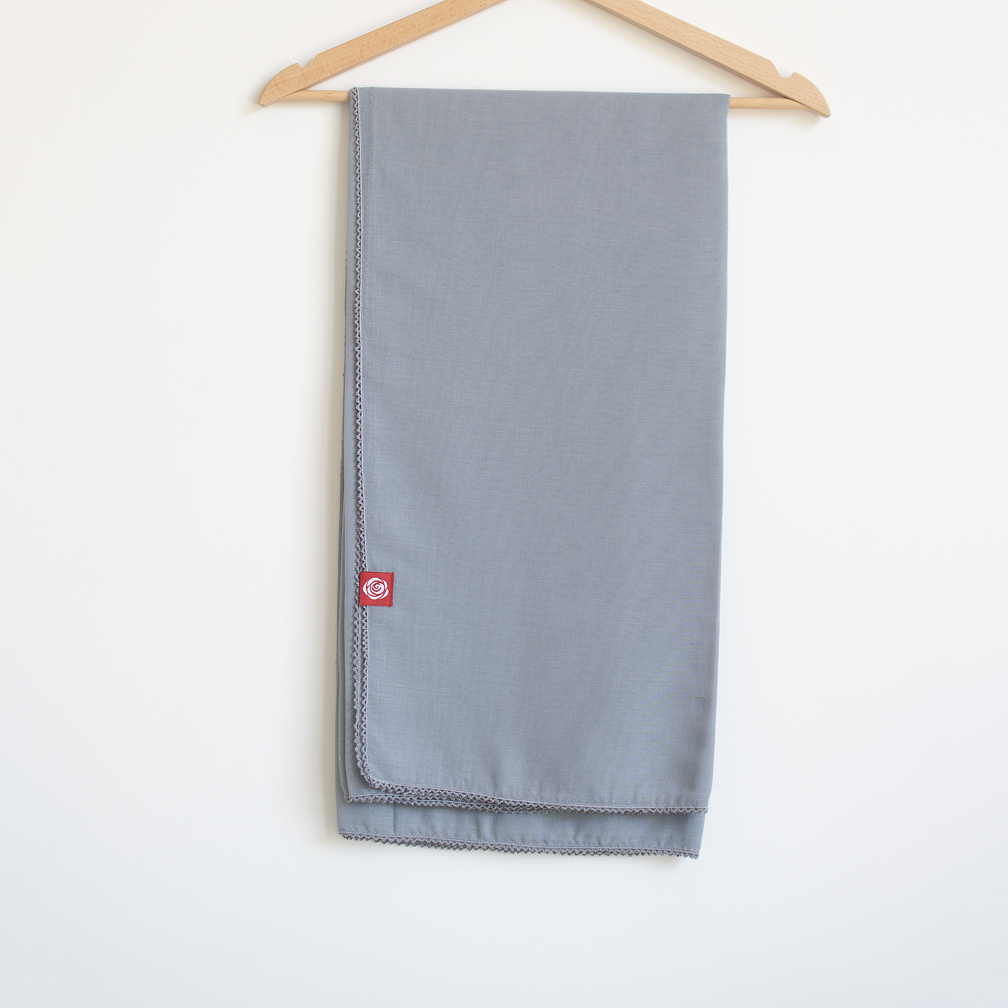 SD7-258 شيلة ساده قطن ويل عريضة