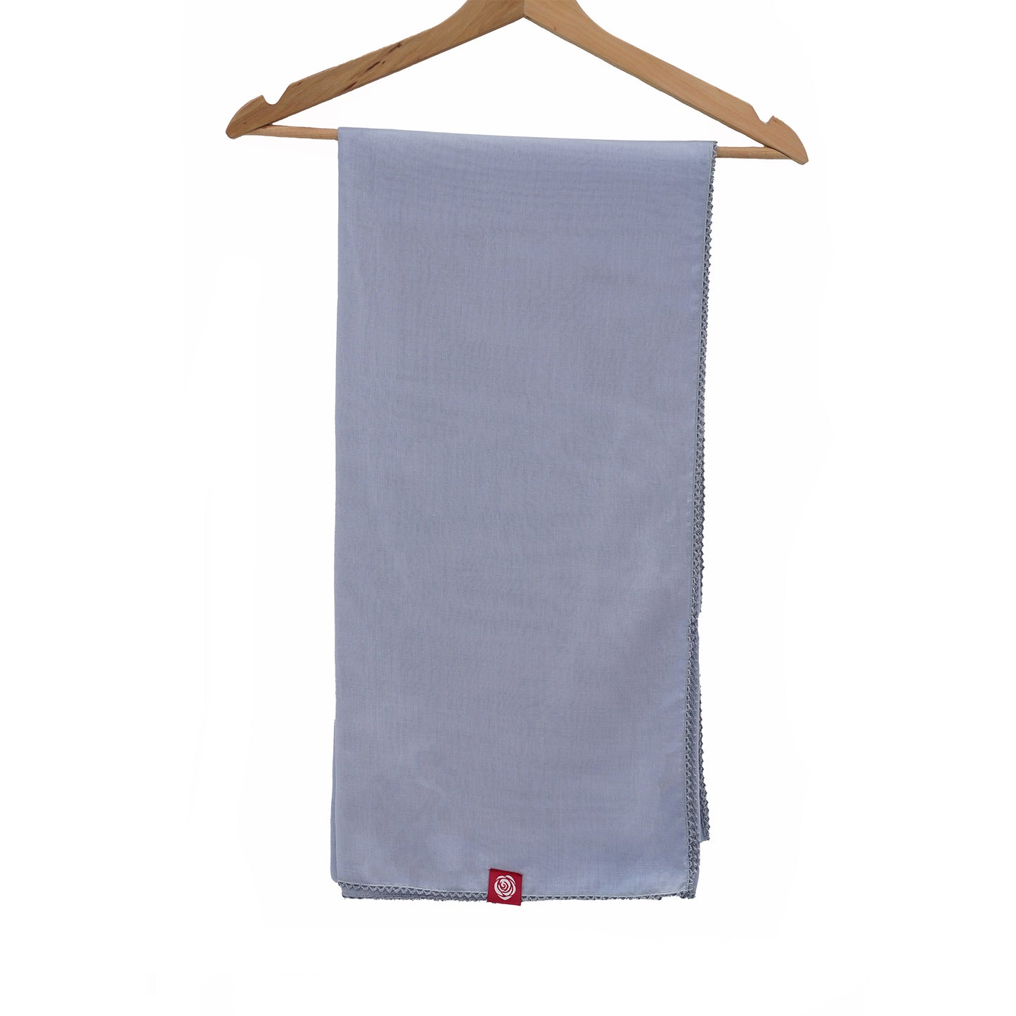 SD7-262 شيلة ساده قطن ويل عريضة