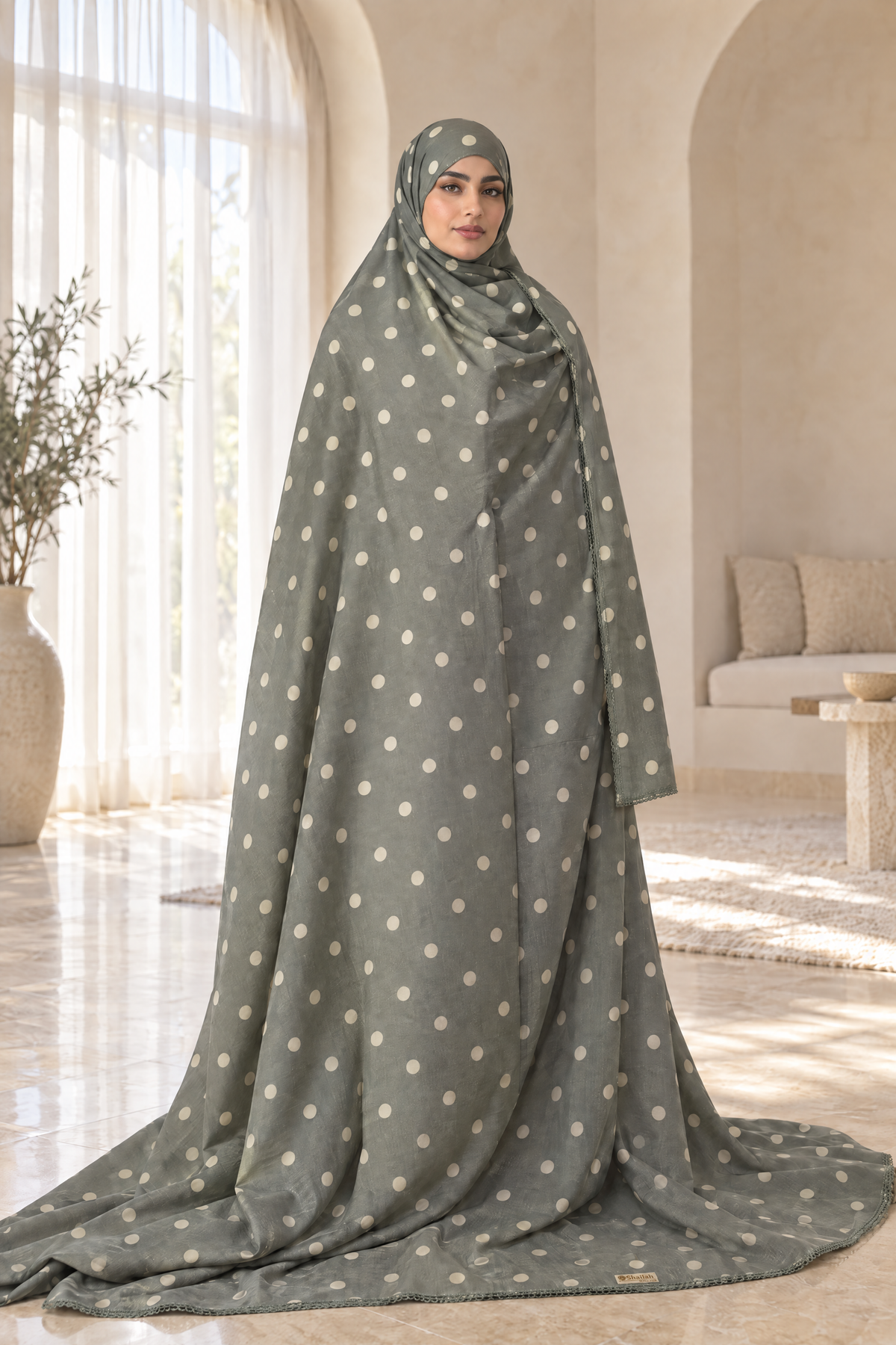 AI-MODEL-RENDER SL-262 — صورة توضيحية للشكل عند اللبس