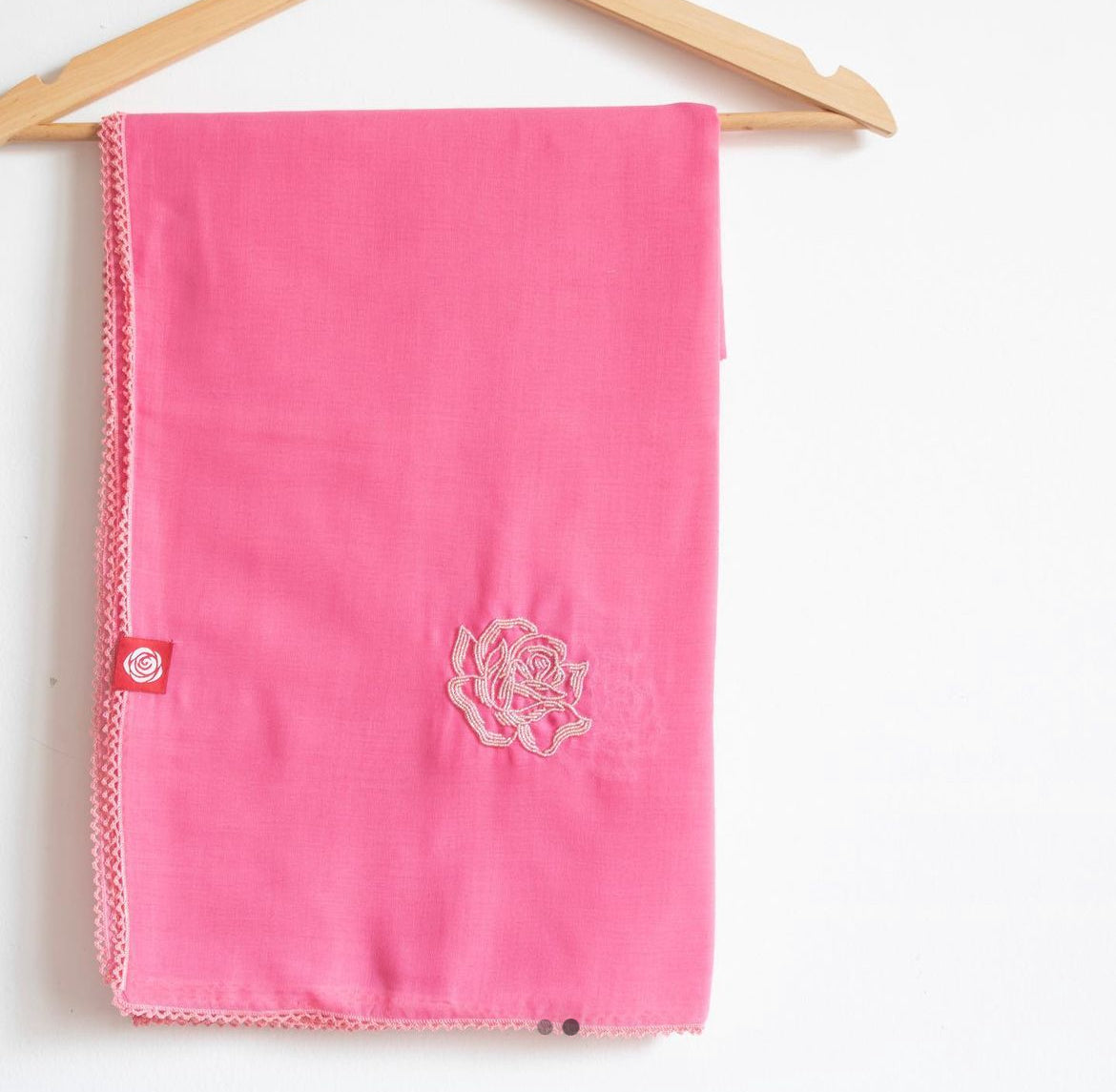 DK4-12 شيلة بيت منثرات عريضة - قطن ويل