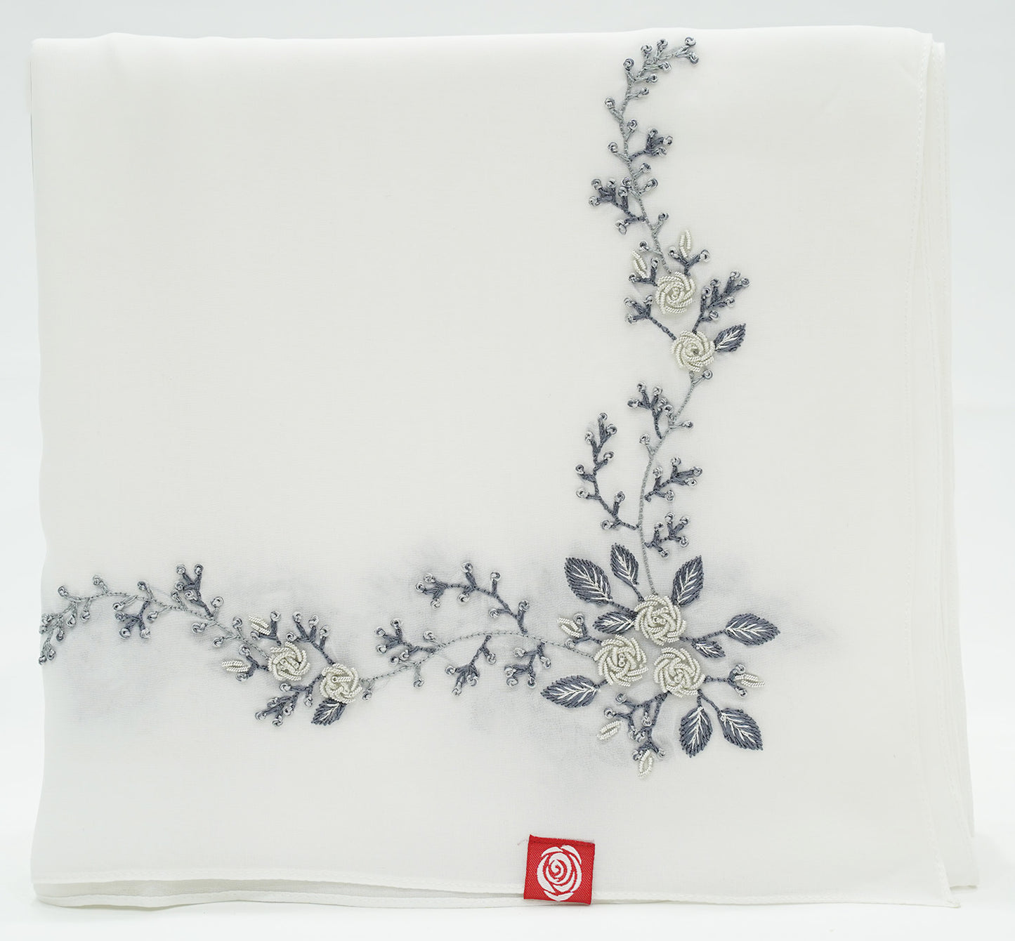 TC1-01 شيلة مناسبات عريضة حجاب وصايف ثلجية