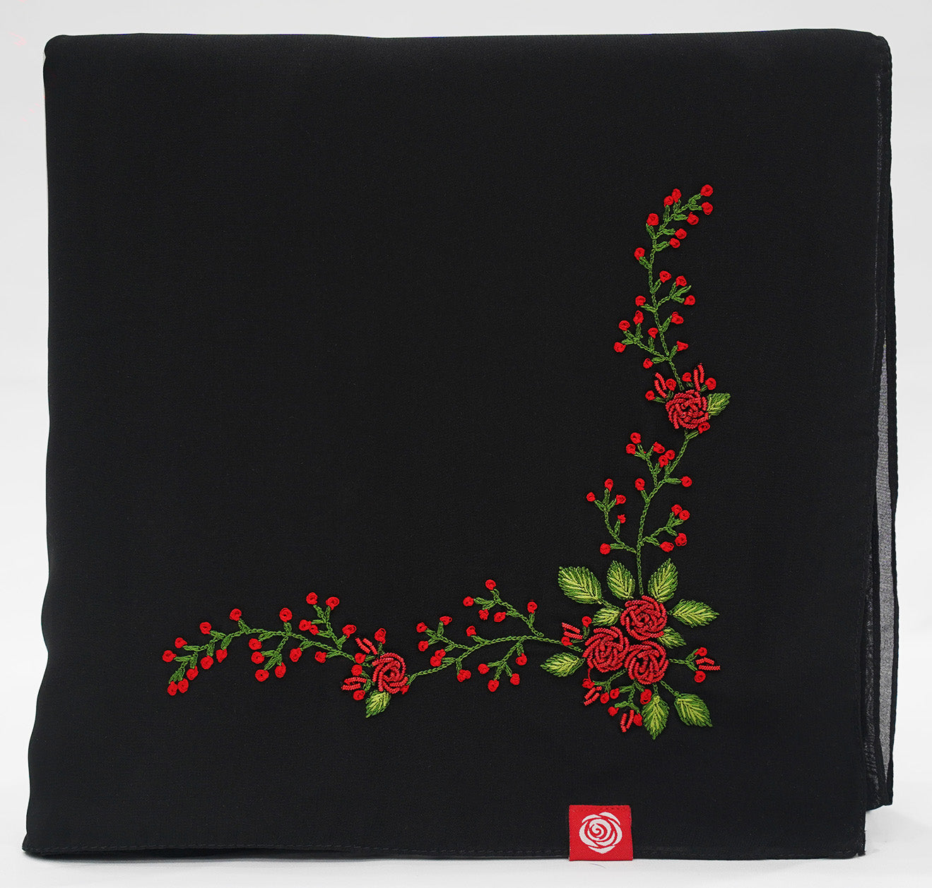 TC1-06 Occasion Home Hijab — Black