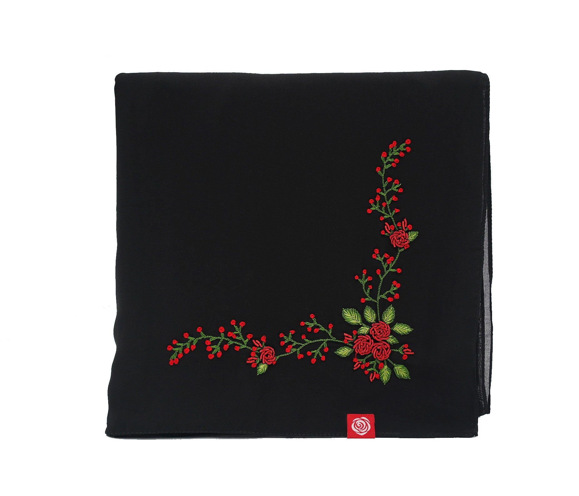 TC1-06 Occasion Home Hijab — Black