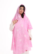 TR1_10 شيله مطرزة وردية عريضة