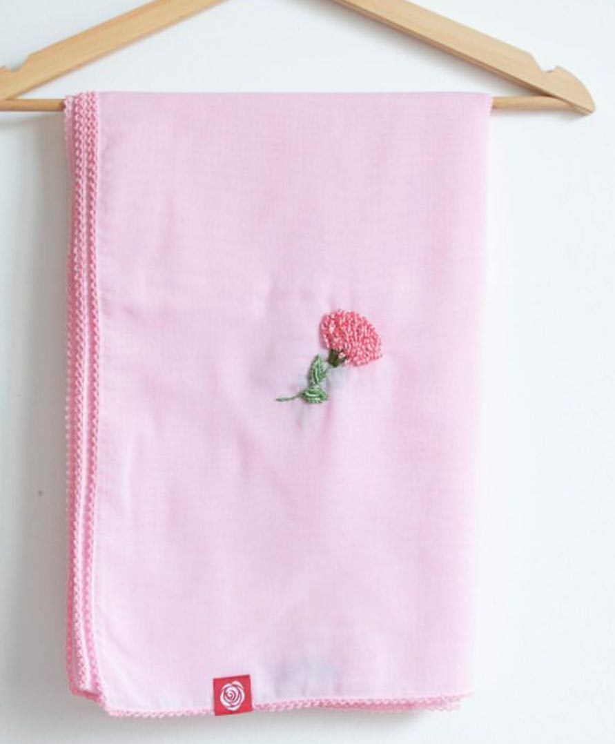 DK4-11 شيلة بيت منثرات عريضة - قطن ويل