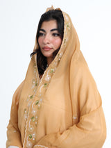 BD3-14 شيله مطرزة رملية عريضة