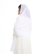 KS2-10 Handmade Crochet Home Hijab — White
