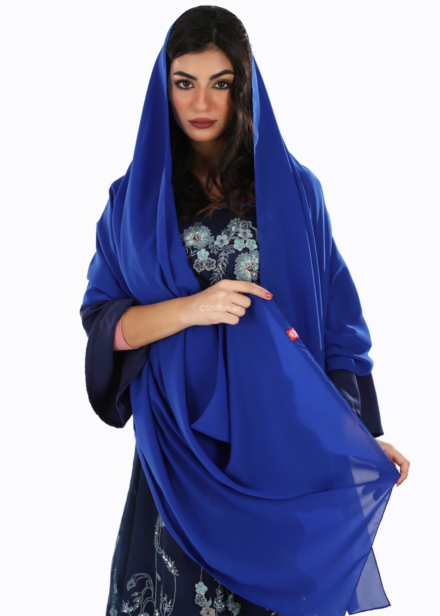 DS2-12 Duja Night Plain Home Hijab