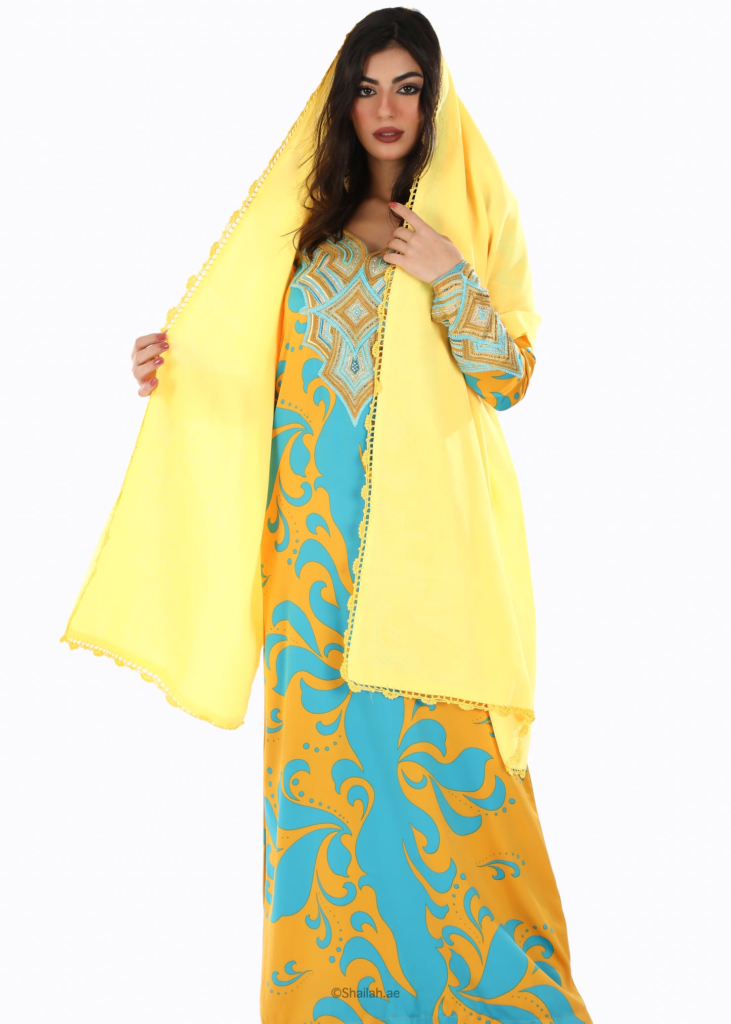 KS1-08 Handmade Crochet Home Hijab