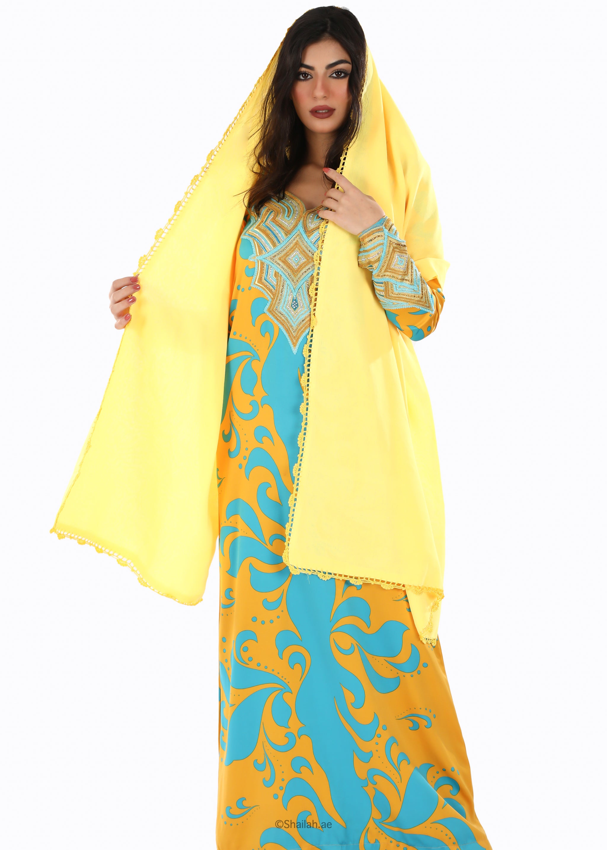 KS1-08 Handmade Crochet Home Hijab