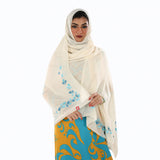 LF2-10 Al-Bahia Home Hijab — Milky White