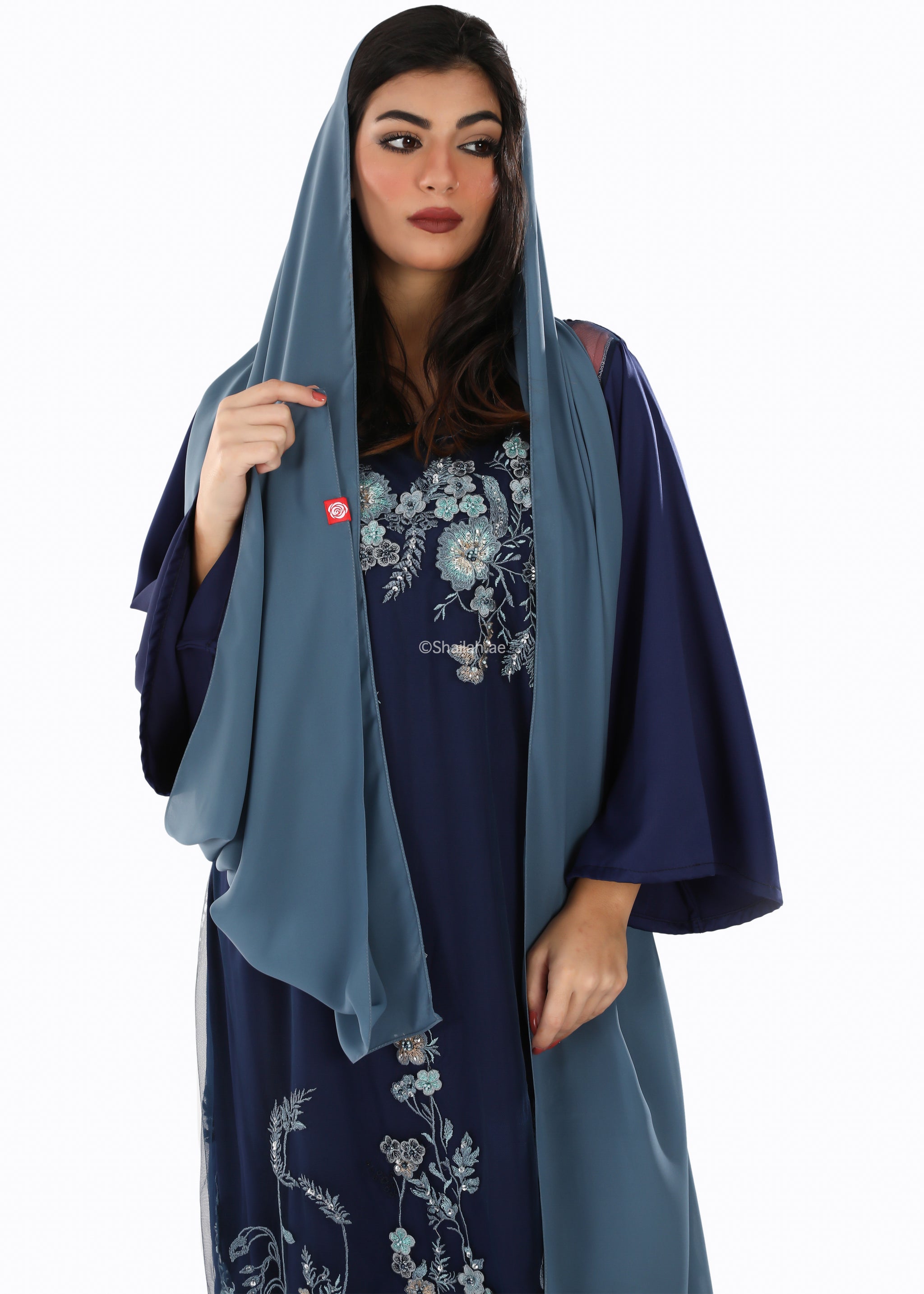 DS2-20 Duja Night Plain Home Hijab