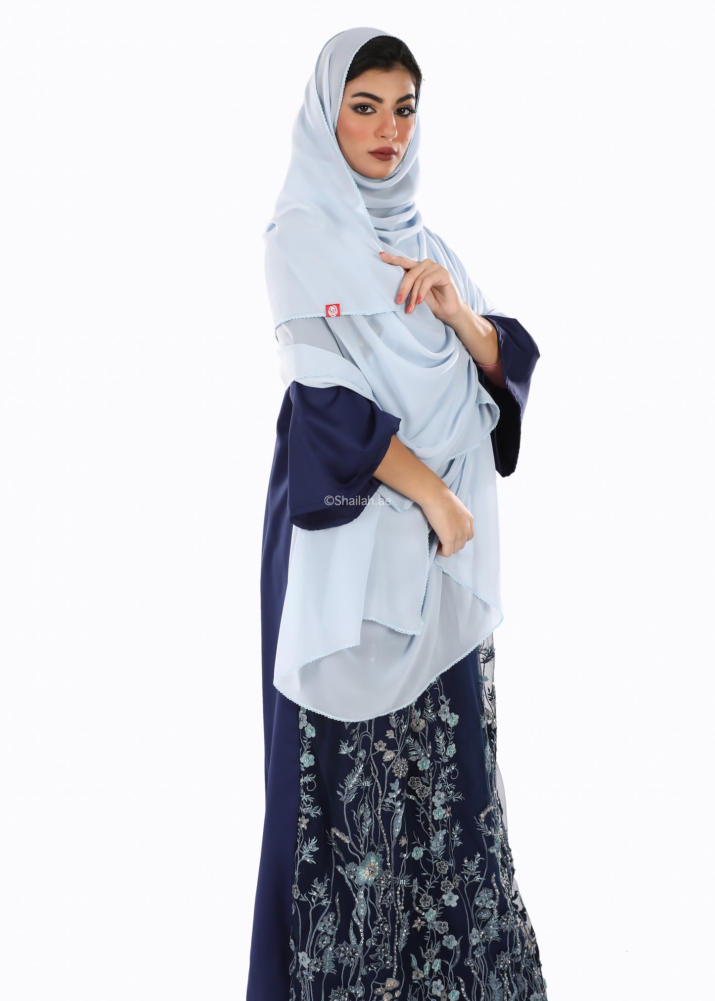 DS2-30 Duja Night Plain Home Hijab