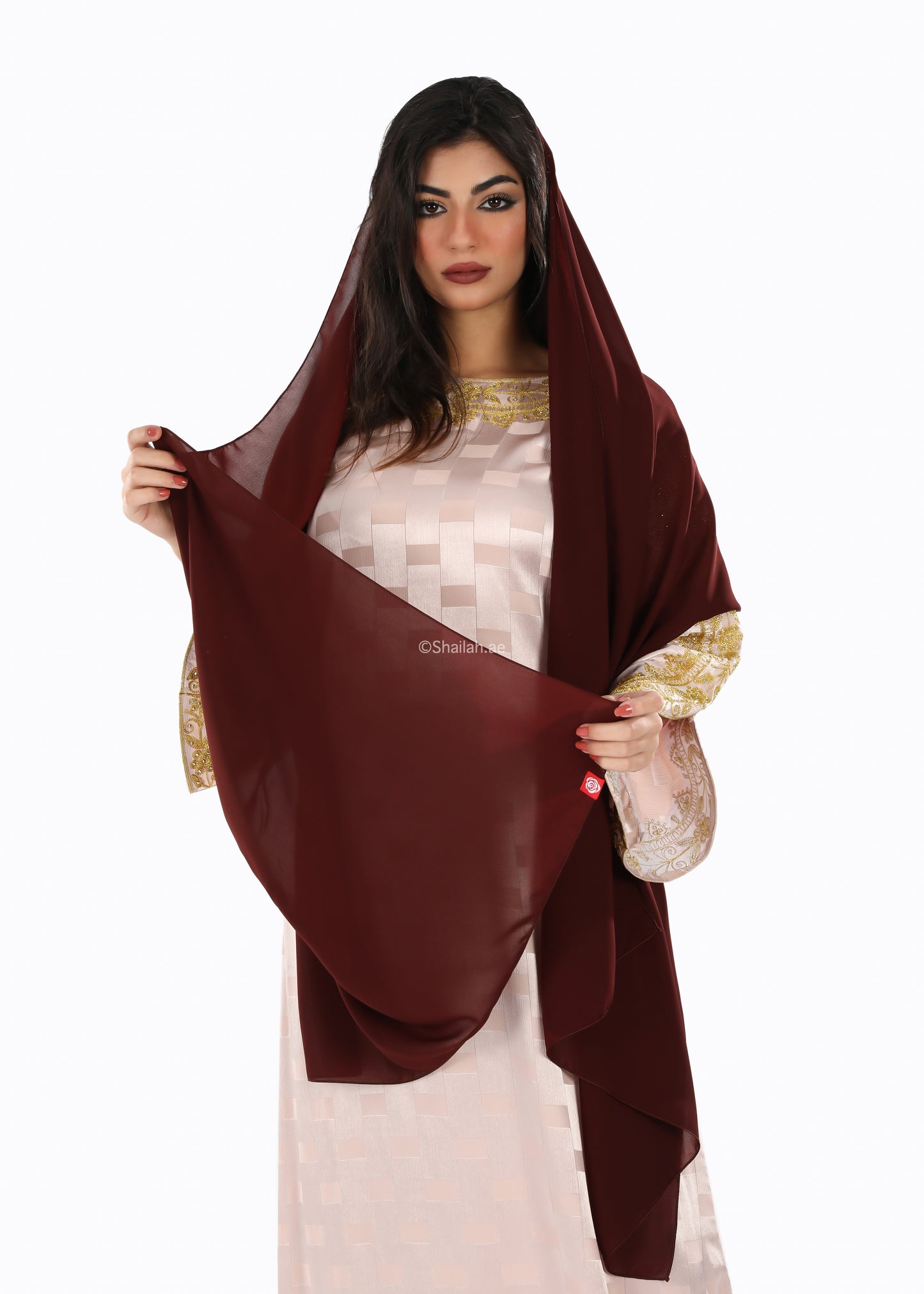 DS2-31 Duja Night Plain Home Hijab
