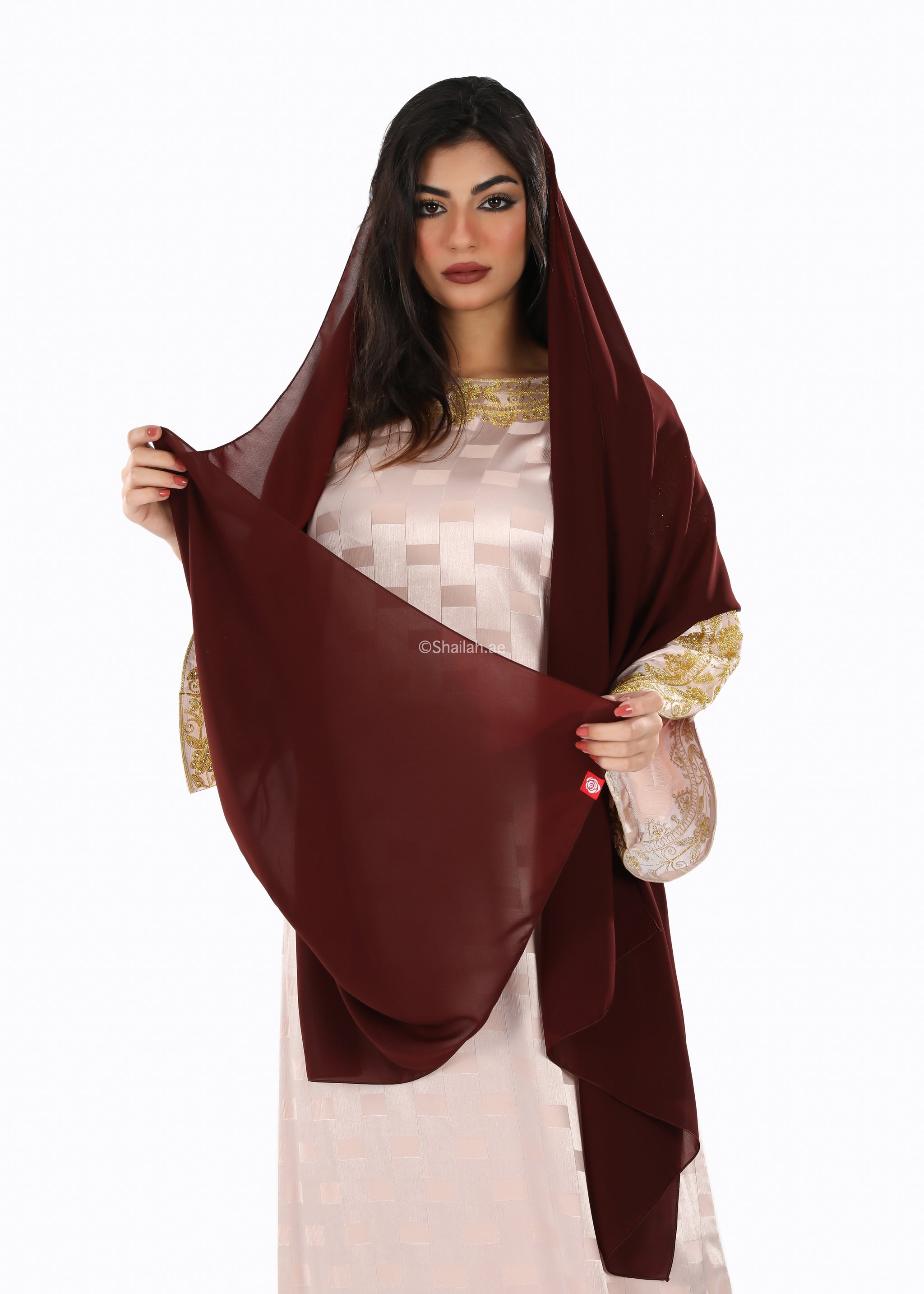 DS2-31 Duja Night Plain Home Hijab