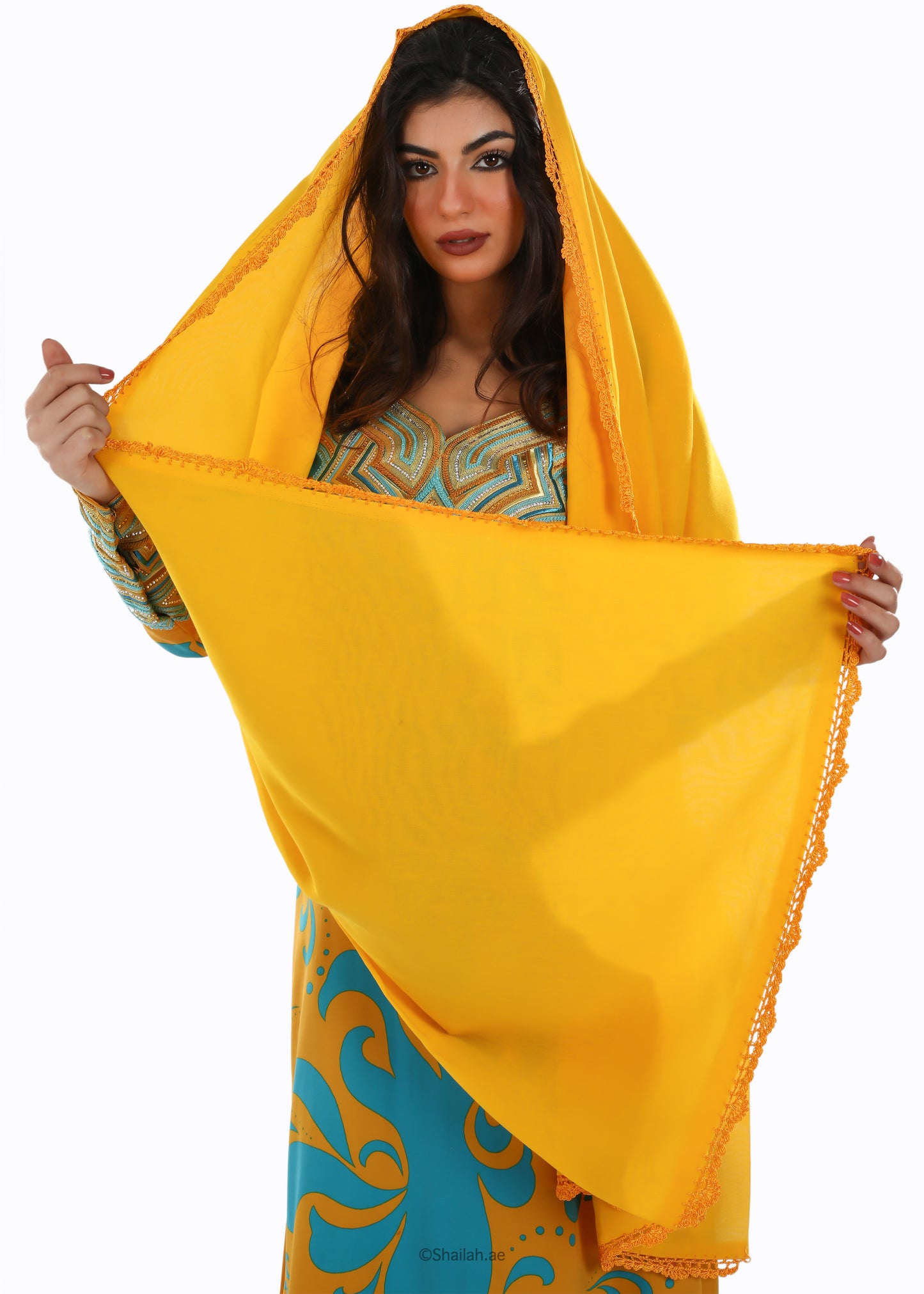 KS1-09 Handmade Crochet Home Hijab