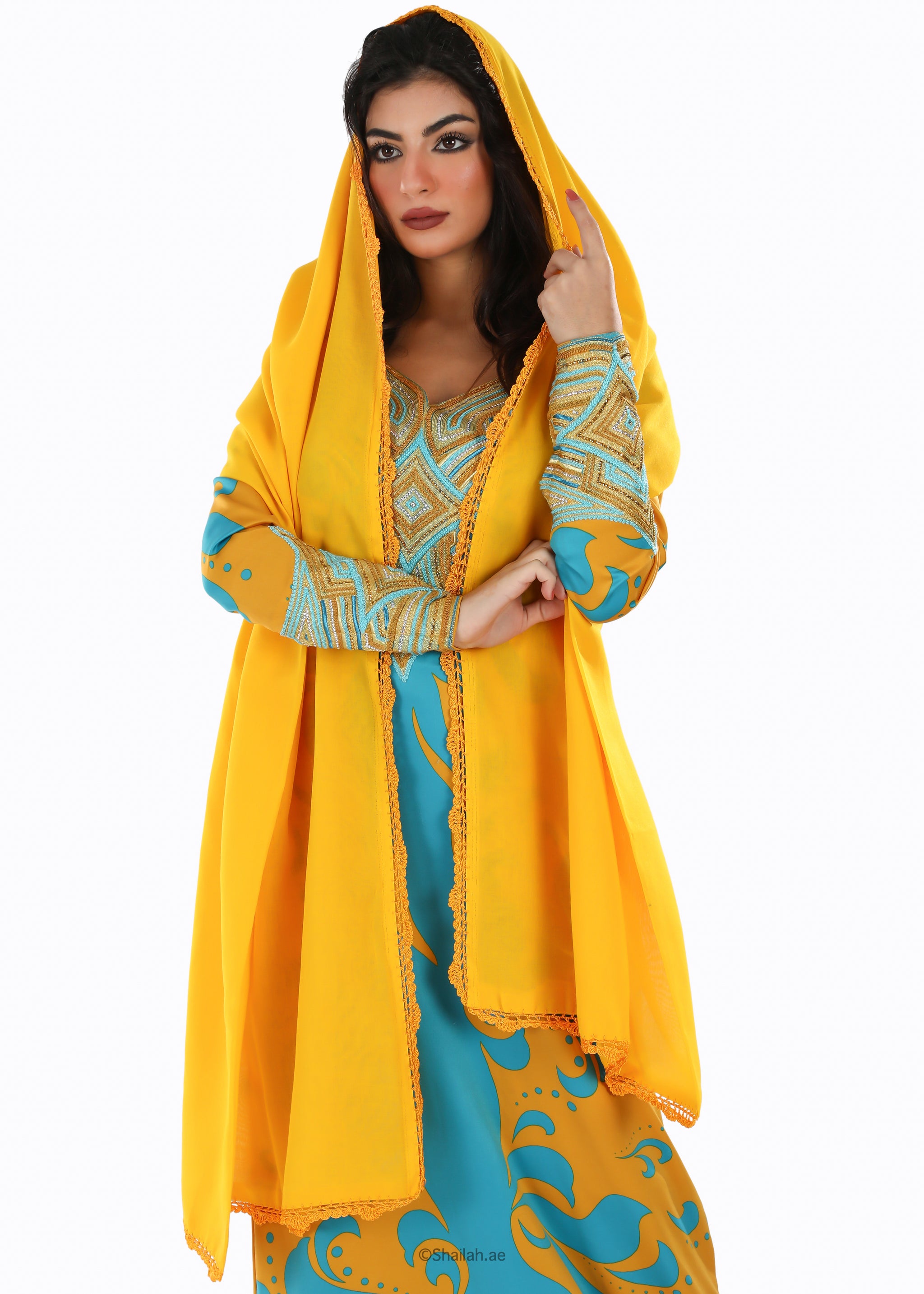 KS1-09 Handmade Crochet Home Hijab