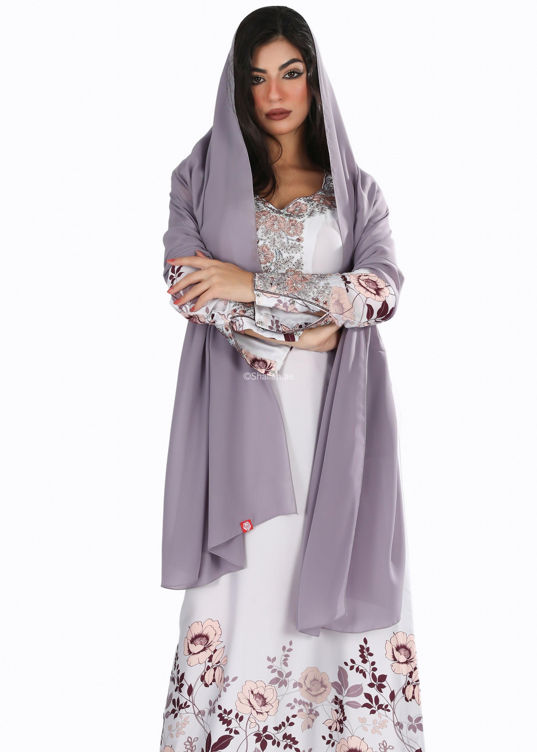 DS2-14 Duja Night Plain Home Hijab