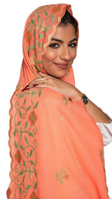 NC1-20 شيلة مطرزة بابايا - Shailah.ae شيلة