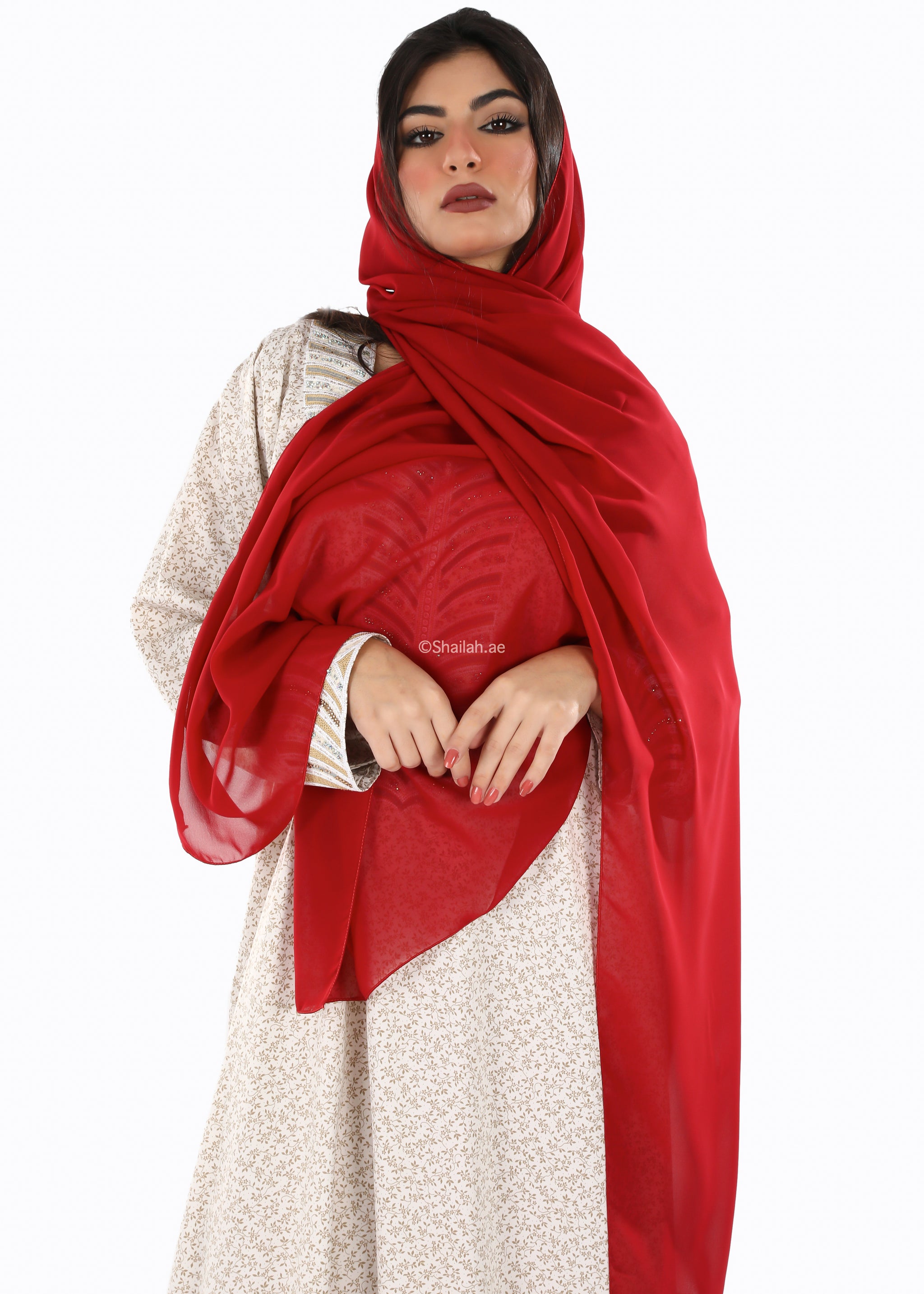 DS2-16 Duja Night Plain Home Hijab