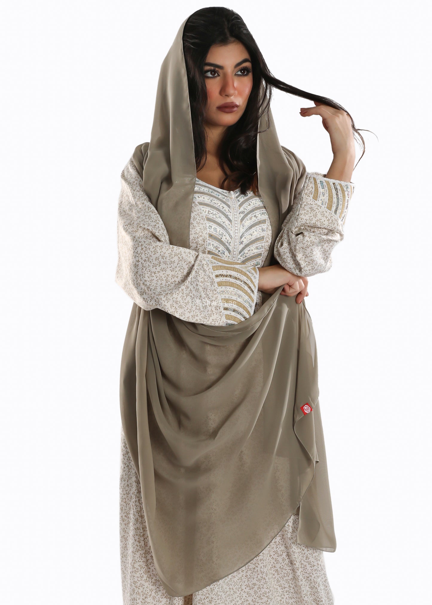 DS2-32 Duja Night Plain Home Hijab