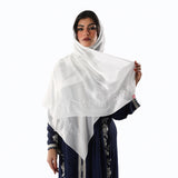 FK1-08 Madawi Home Hijab — White