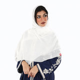 FK1-08 Madawi Home Hijab — White